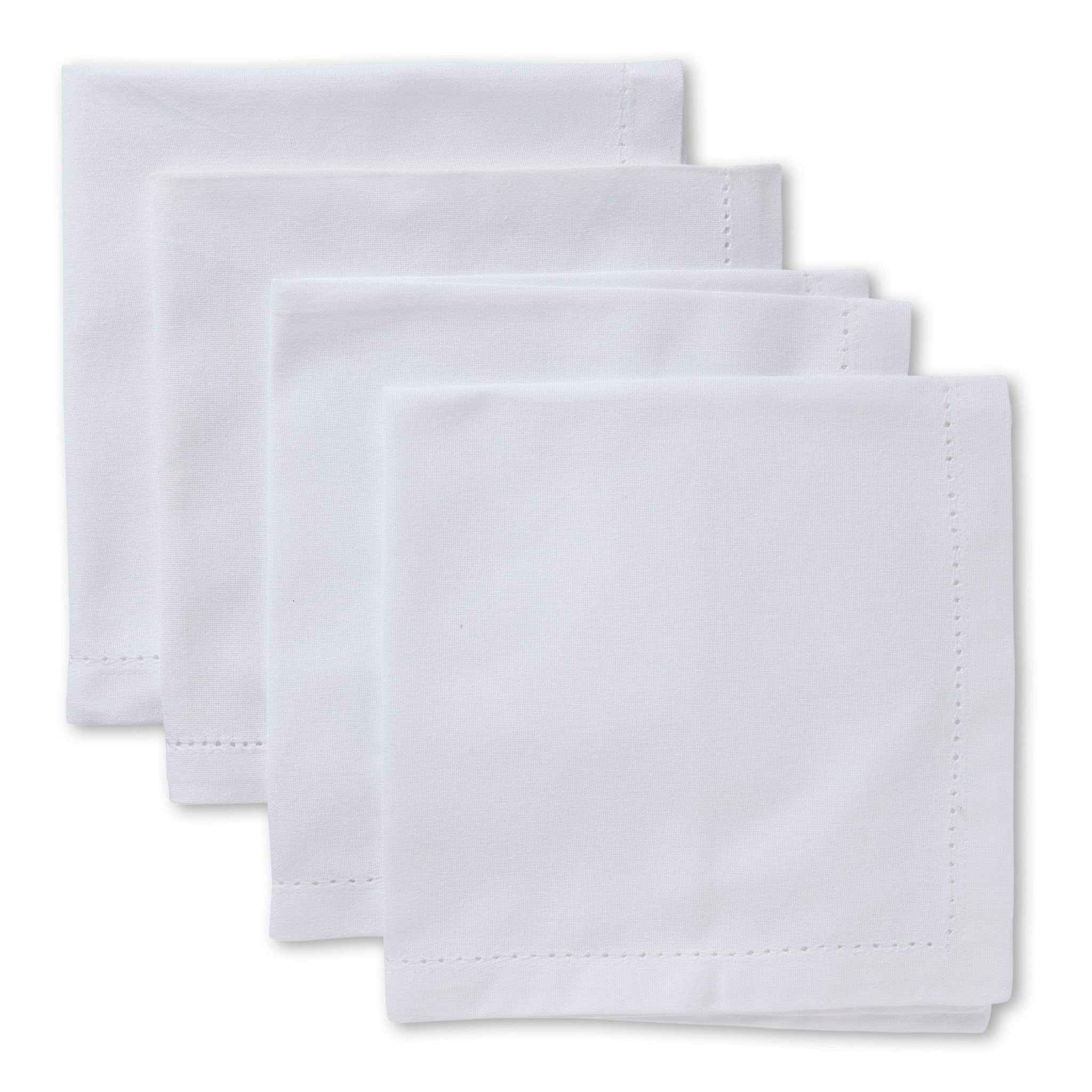 Napkins Cloth Set of 4 White - Gaudion Furniture