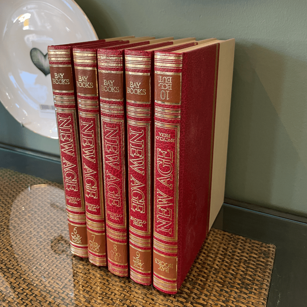 New Age Encyclopedias Books - Gaudion Furniture