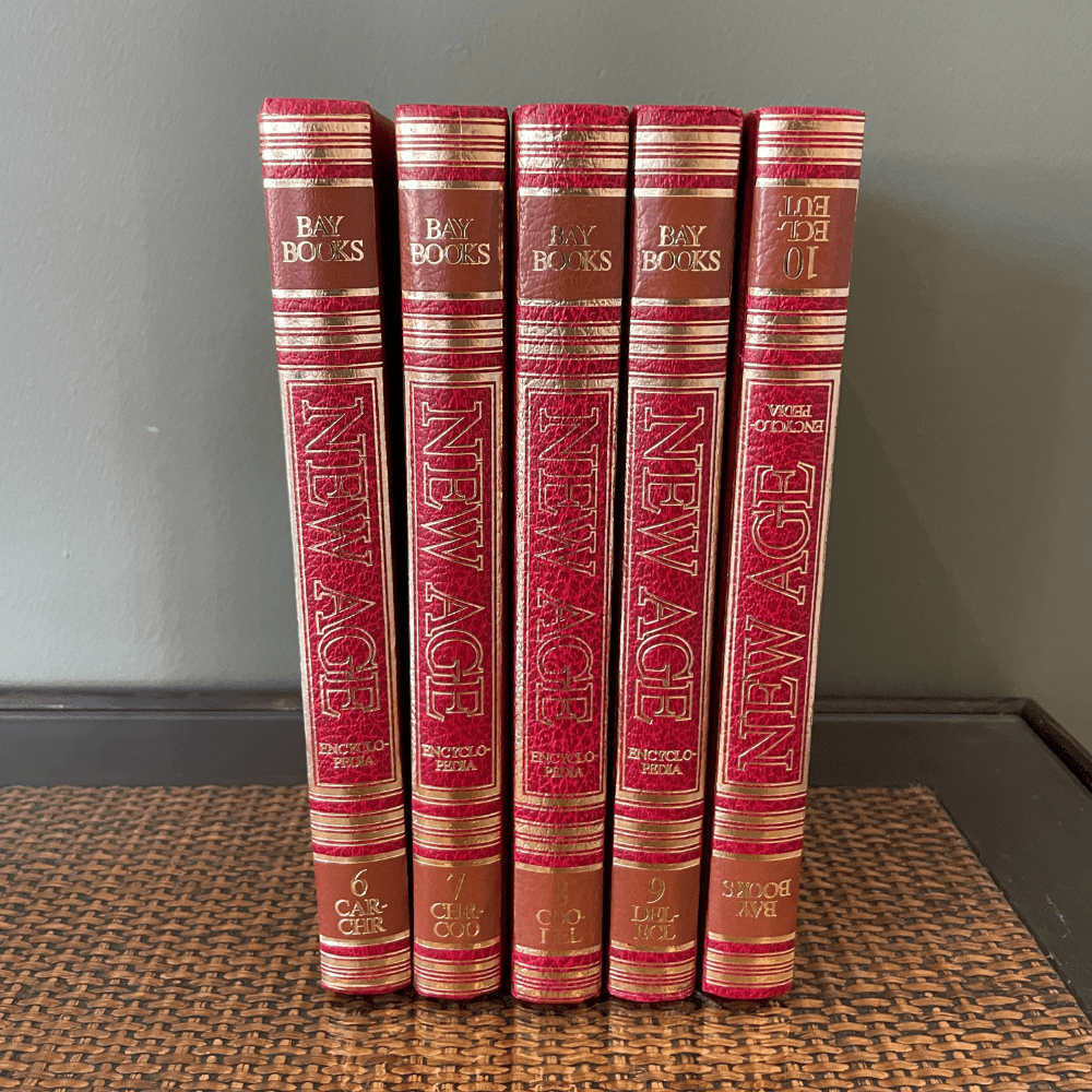 New Age Encyclopedias Books - Gaudion Furniture