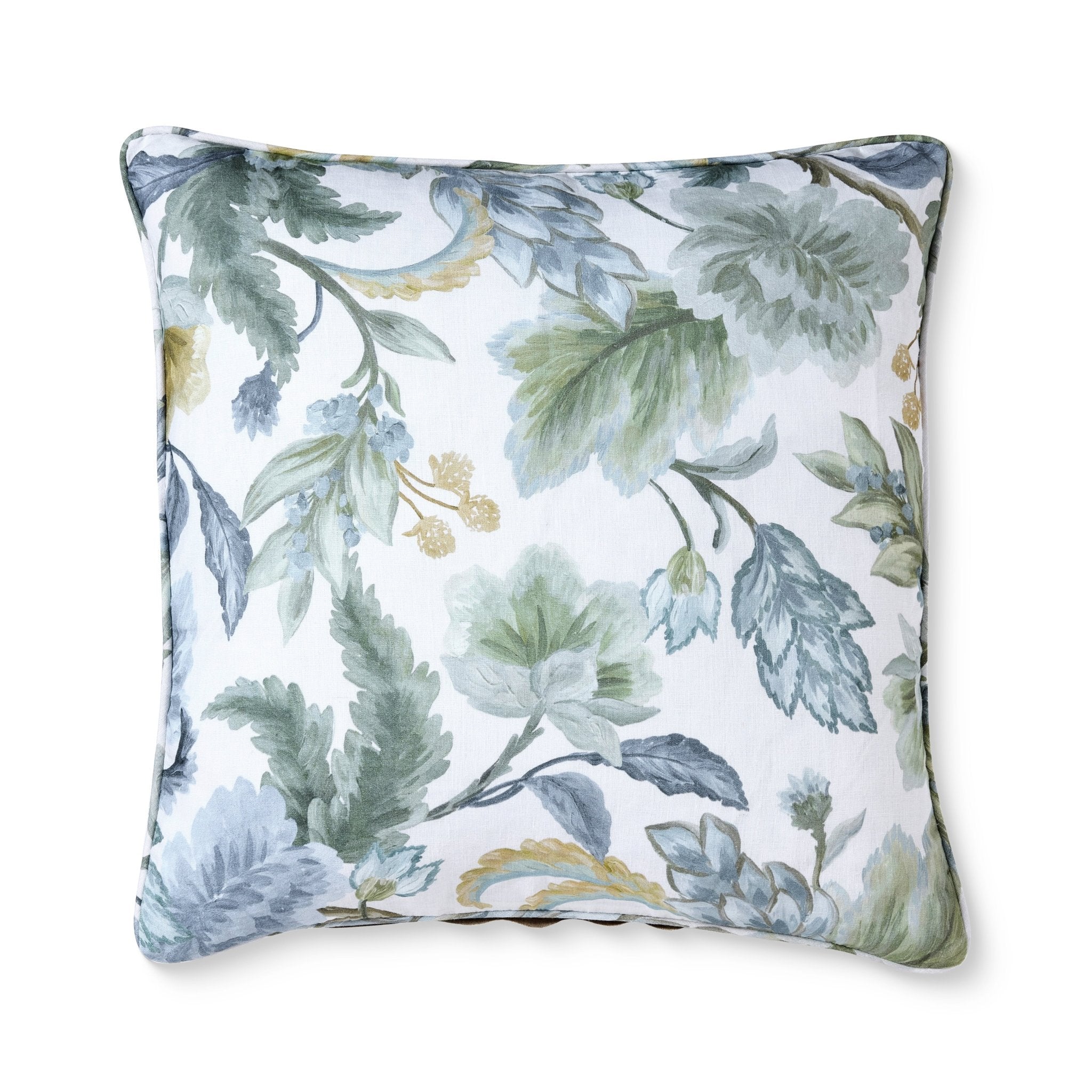 Olivia Blue Green Cushion - Gaudion Furniture