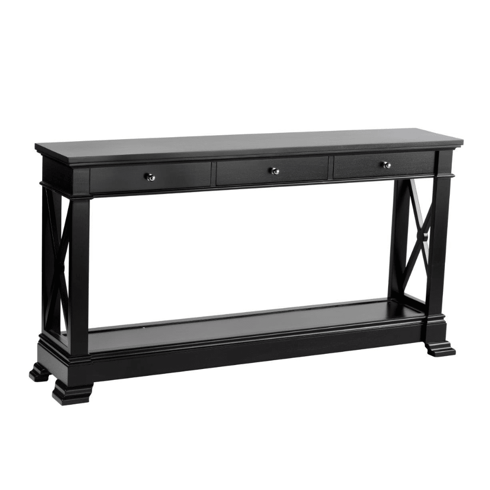 Oslo 3 Drawer Hall Table 3 Colours - Gaudion Furniture