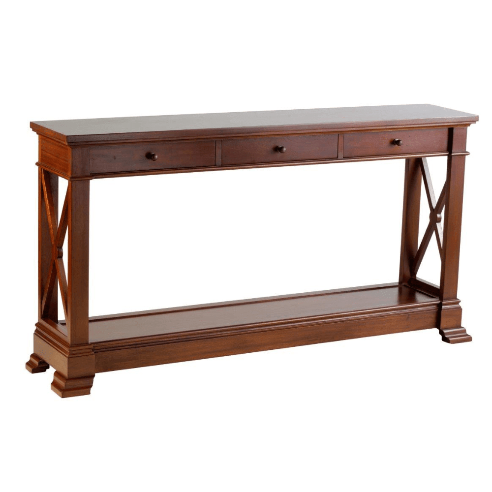 Oslo 3 Drawer Hall Table 3 Colours - Gaudion Furniture
