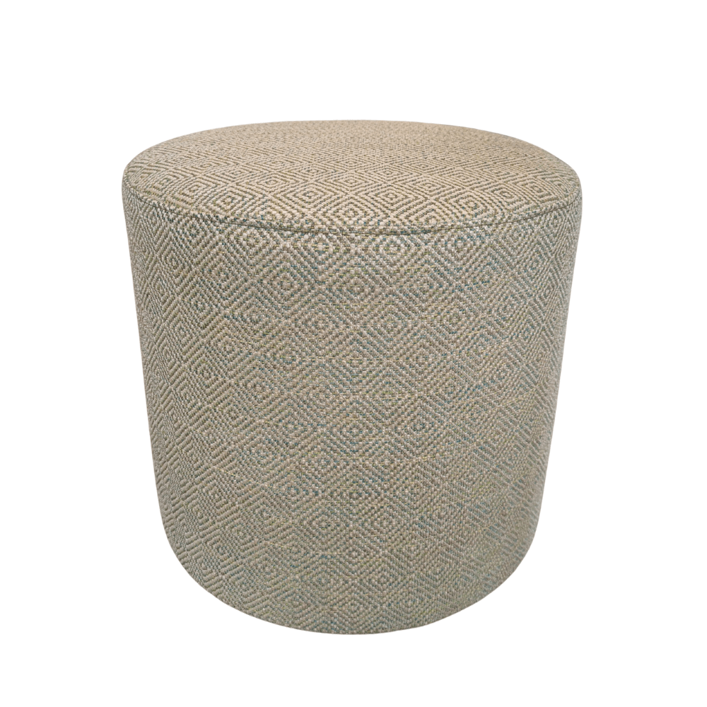 Ottoman Abbas Green - Gaudion Furniture