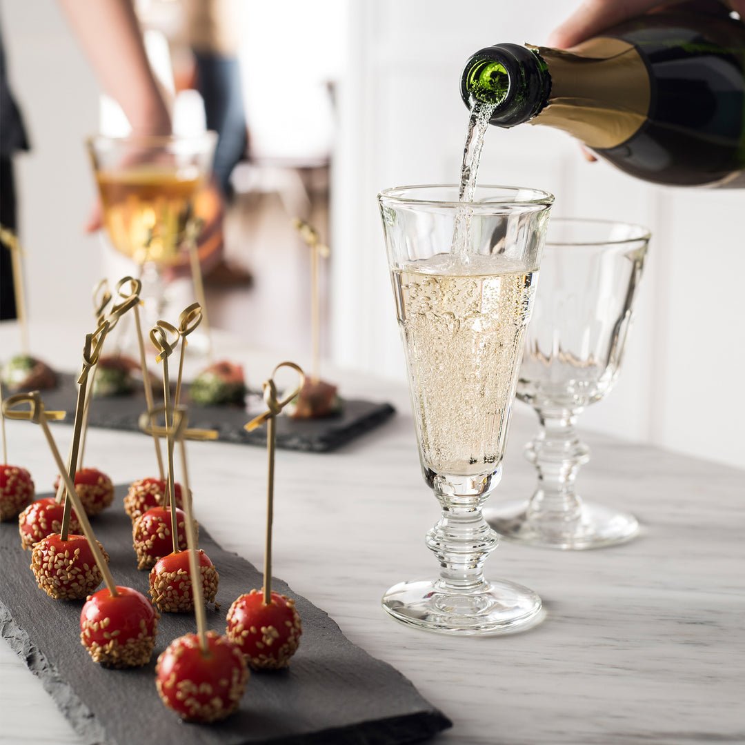 Perigord Champagne Flute Glass Set of 6 - Gaudion Furniture