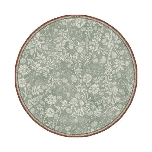Placemat Round Botanic Camellia - Gaudion Furniture