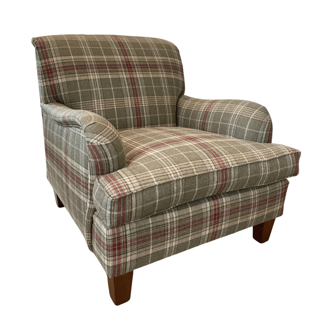 Ralph Lauren Armchair Ralph Lauren Hardwick Plaid Armchair