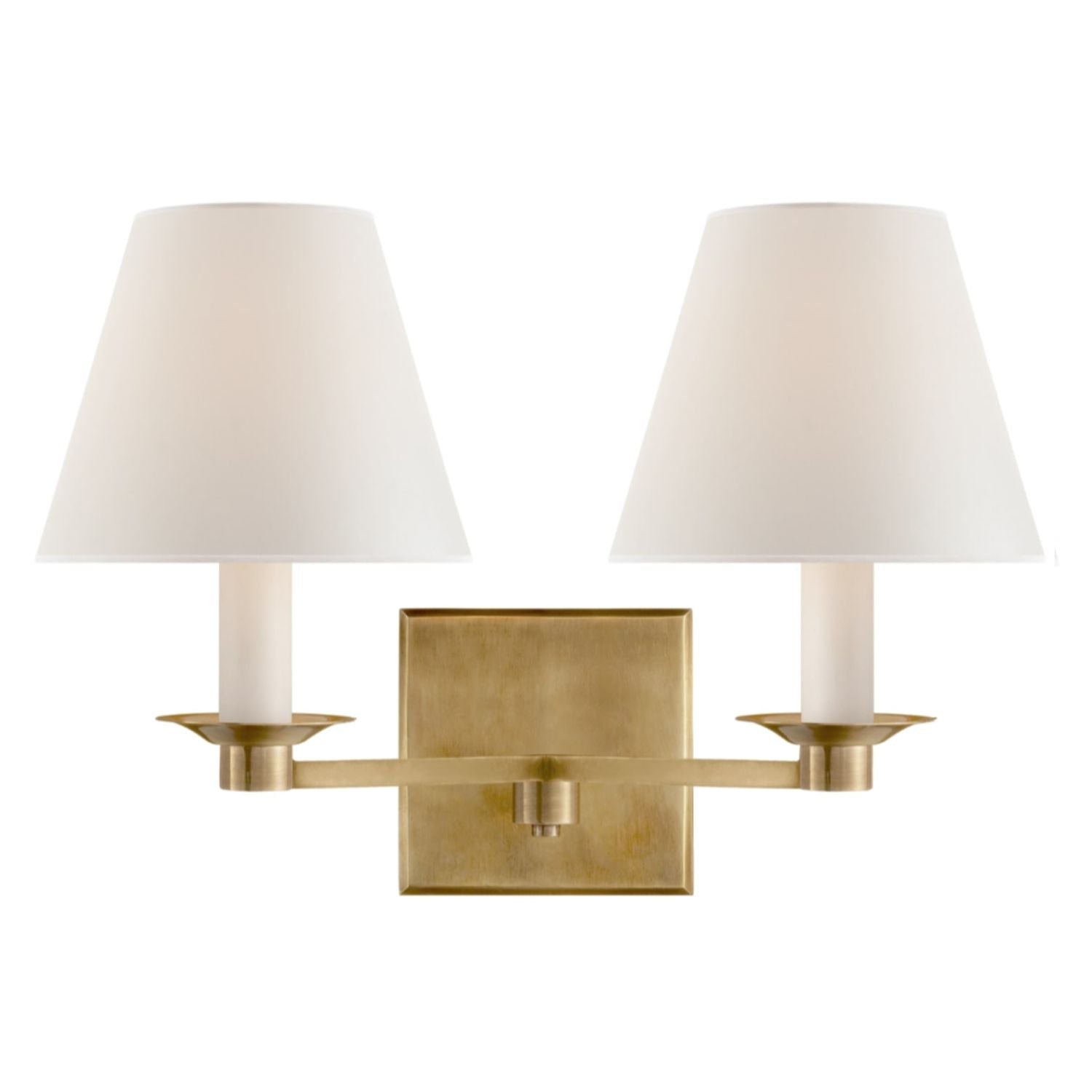 Ralph Lauren Evans Double Arm Sconce - Gaudion Furniture