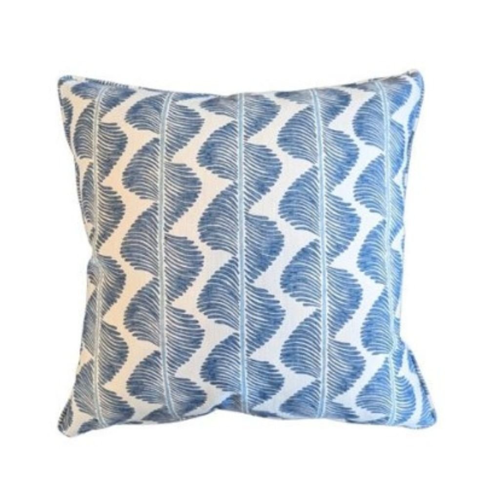Romo Aubin Buxton Blue Cushion - Gaudion Furniture