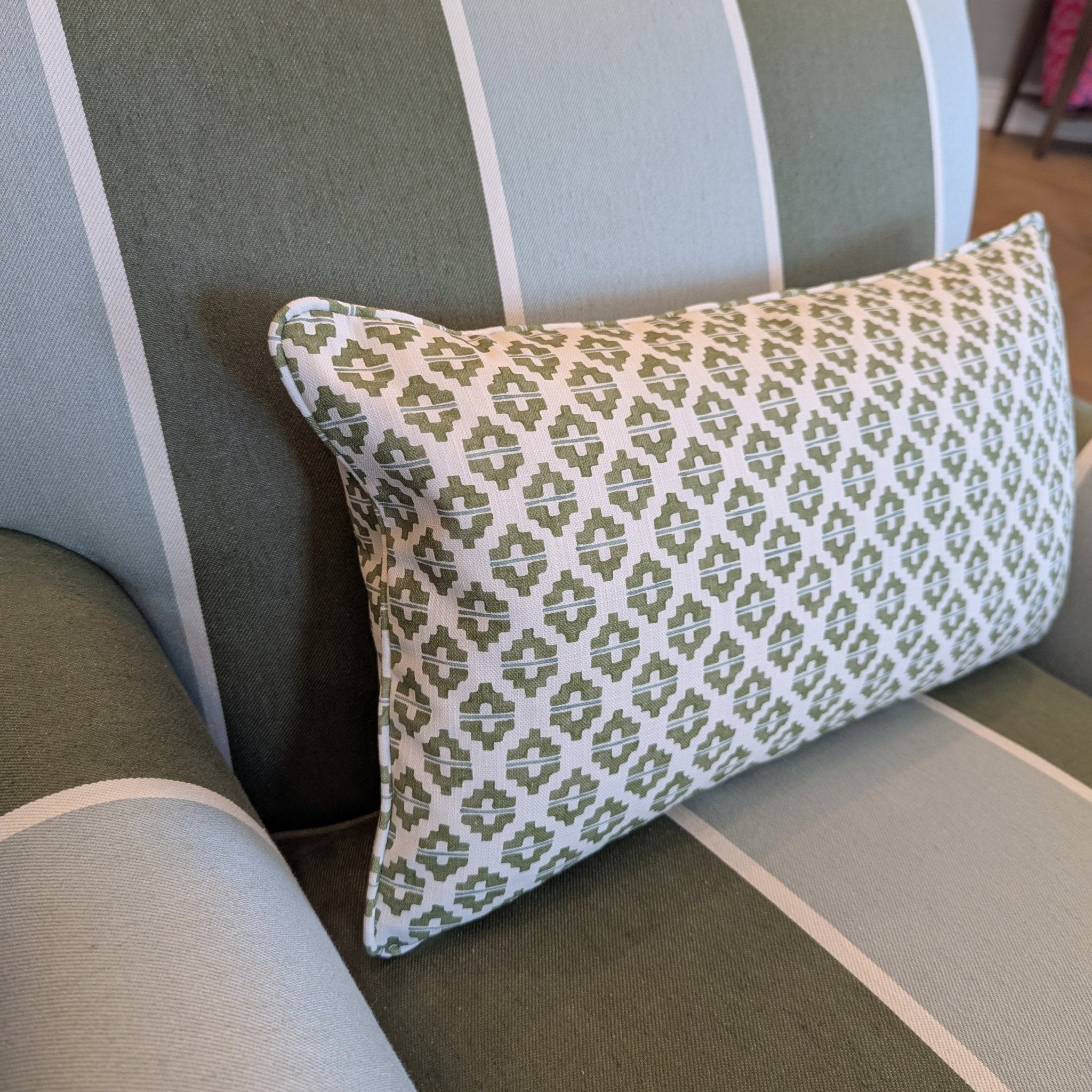 Romo Elska Matcha Lumbar Cushion - Gaudion Furniture