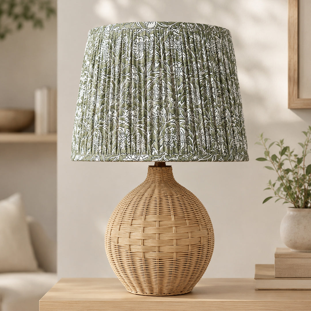Gardens Pleated Lamp Shade Gaudion Furniture