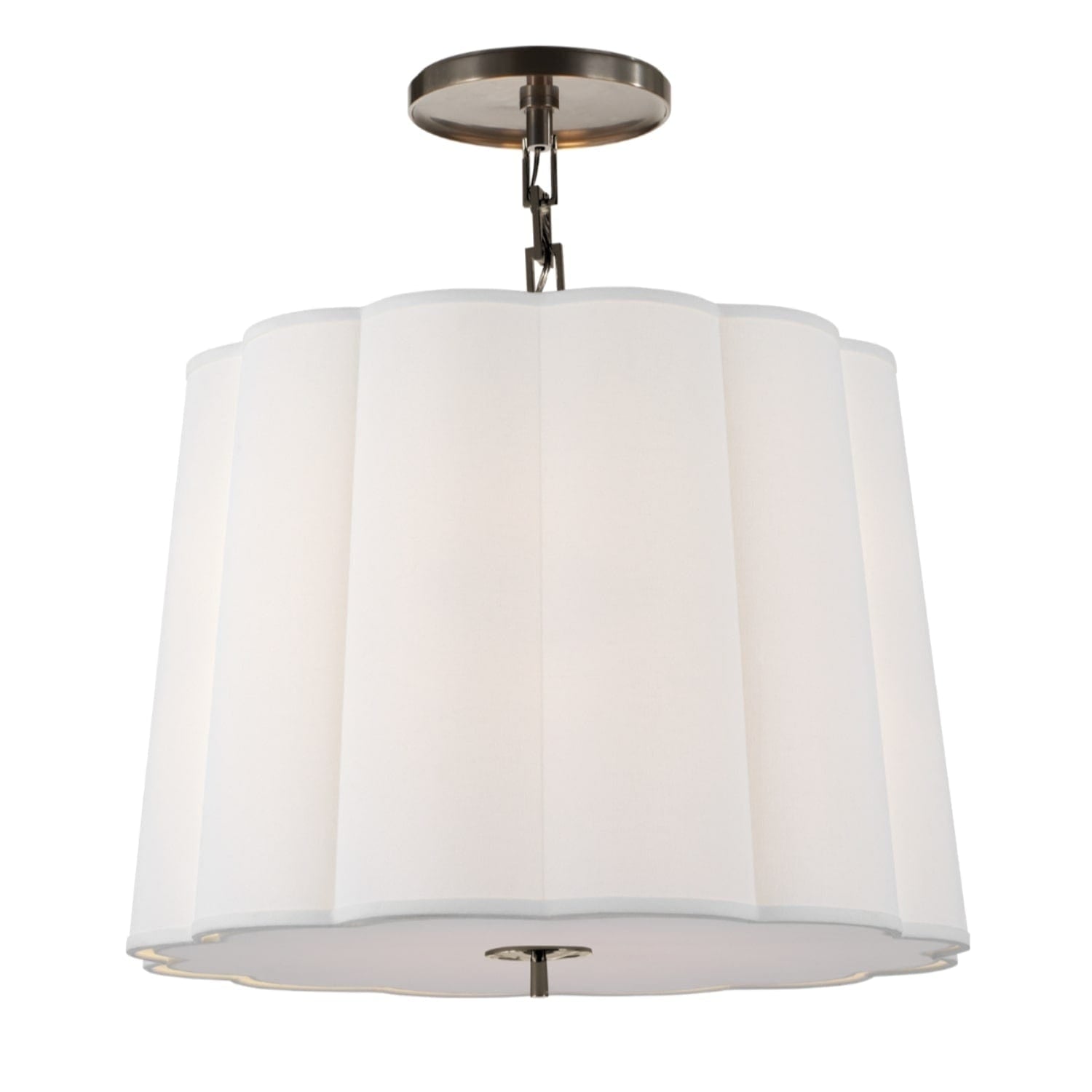 Simple Scallop Large Hanging Shade - Gaudion Furniture