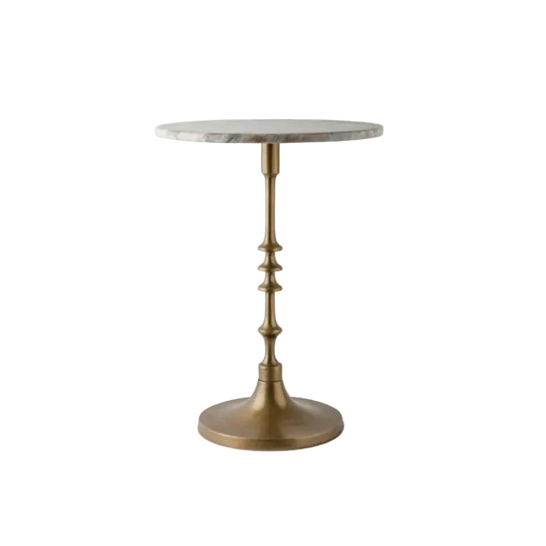 Sutton Side Table in Marble - Gaudion Furniture