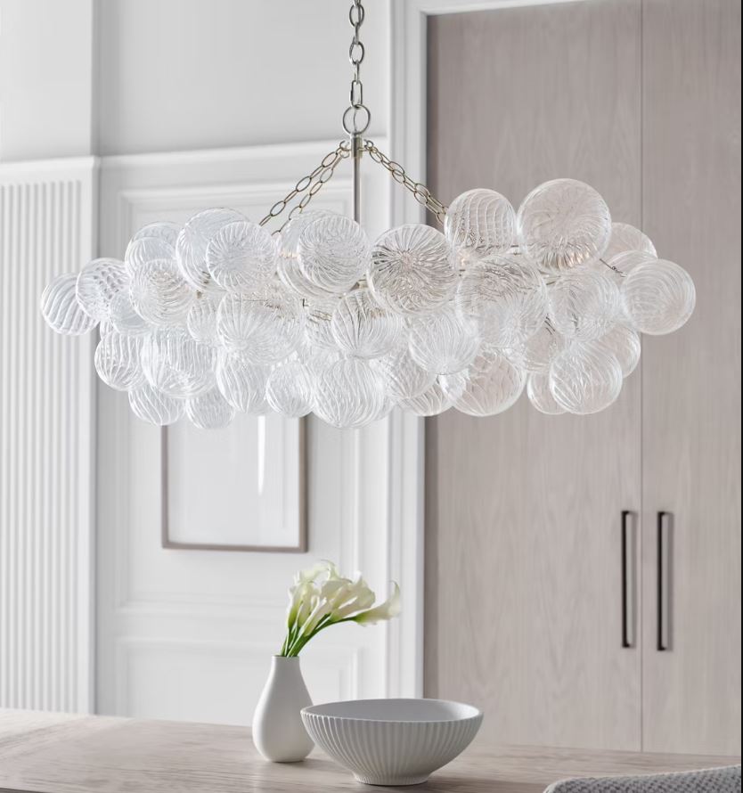 Talia Medium Linear Chandelier - Julie Neill - Gaudion Furniture