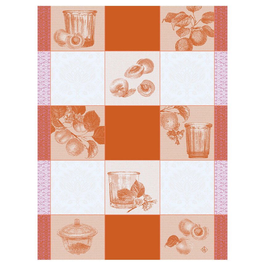 Tea Towel Checked Jam - Le Jacquard Francais - Gaudion Furniture