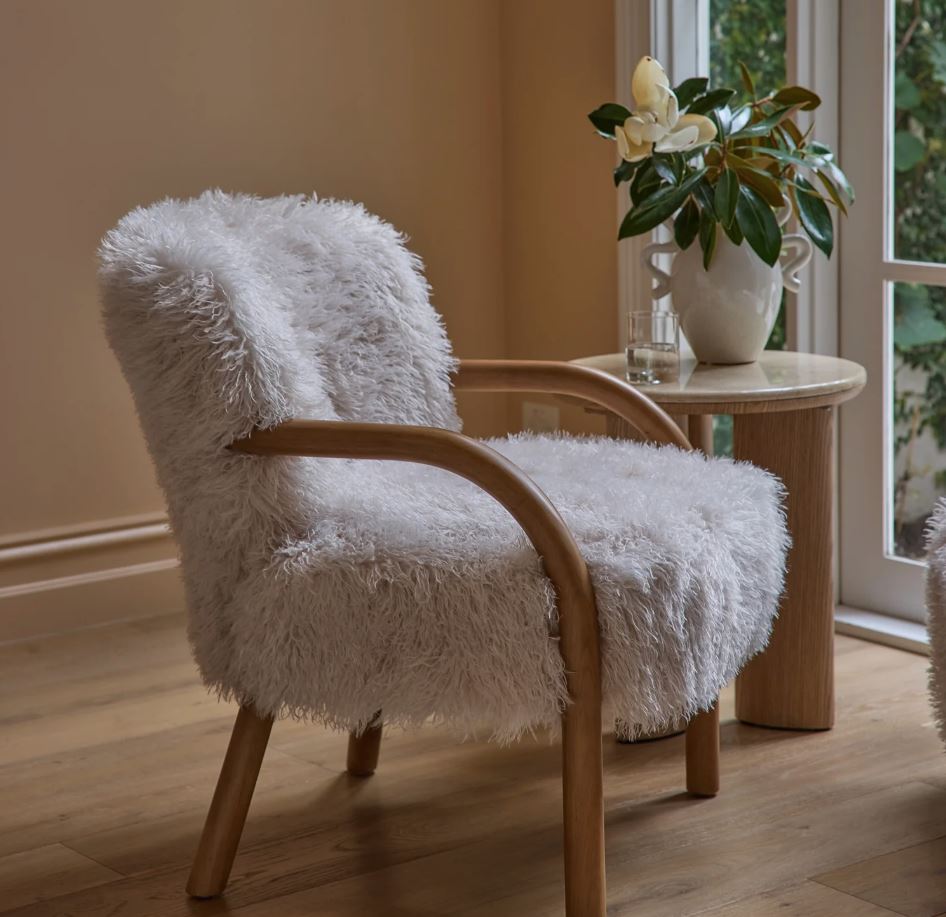 Theodore Fur Chair - Gaudion Furniture
