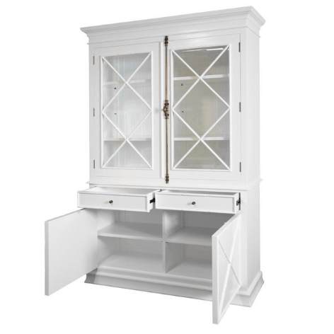 Xavier Furniture display unit Florida Quays display cabinet 2 pc