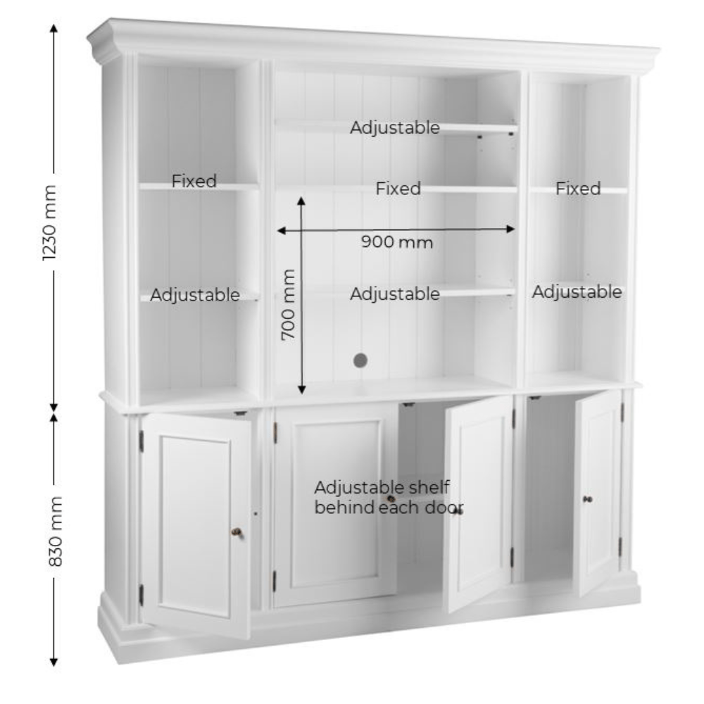 Xavier Furniture entertainment unit Davenport Wall Unit