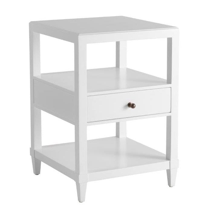 Xavier Furniture Side Table Victor Side Table White 