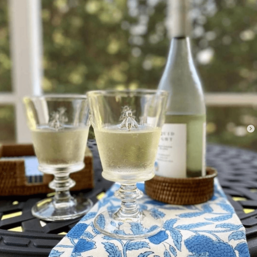 Bee Wine Glass Set 6 - Gaudion Furniture