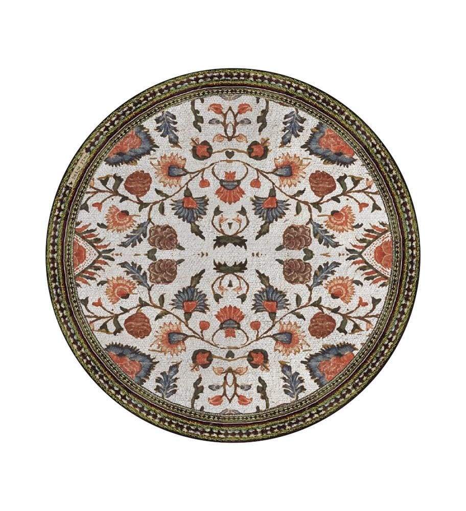 BEIJA FLOR Placemats Placemat Round Bohemian White
