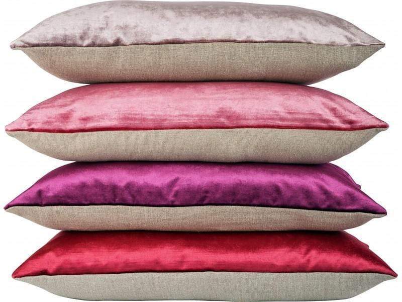 Berlingot Rose Velvet Cushion - Gaudion Furniture