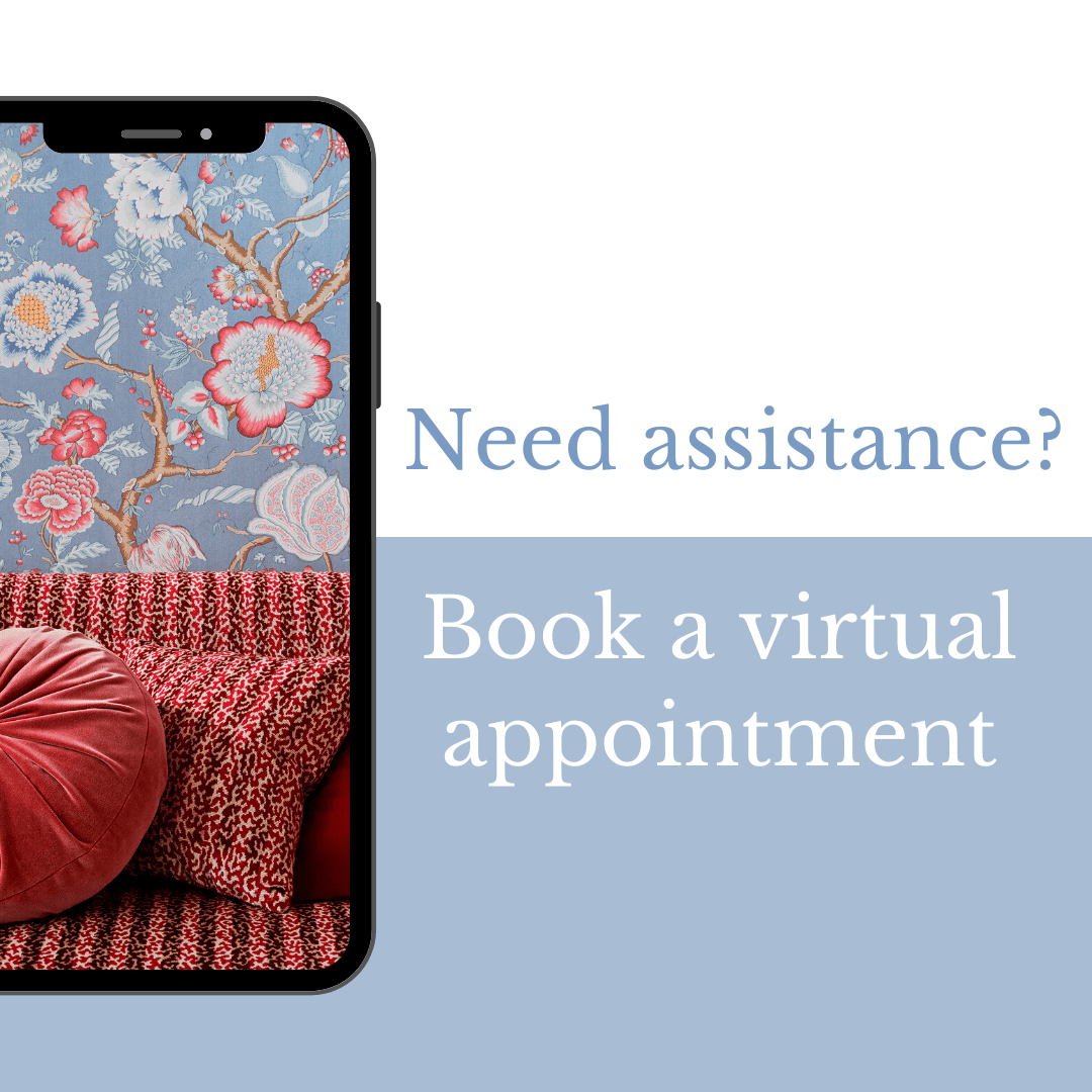 Book a virtual appointment - wallpaper - Gaudion Furniture