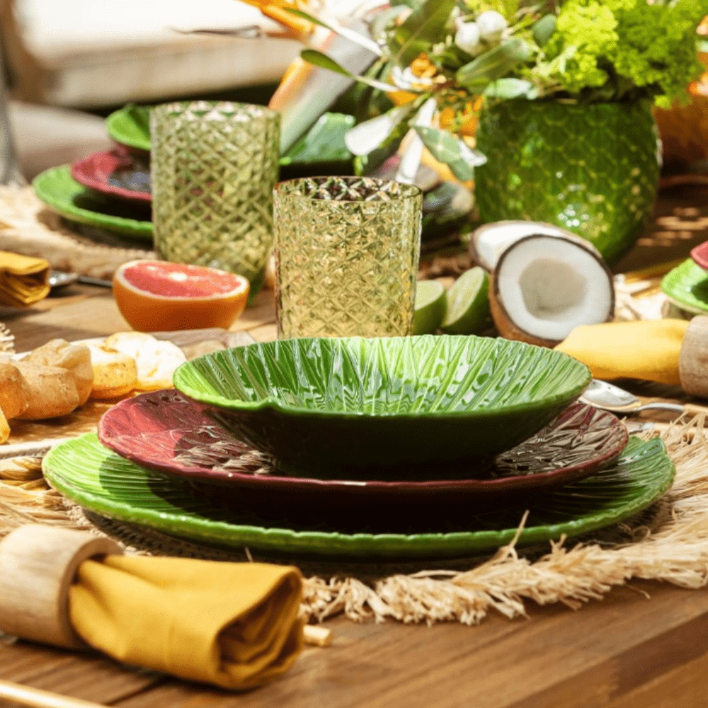 Bordallo Pinheiro Amazonia Bowl - Gaudion Furniture