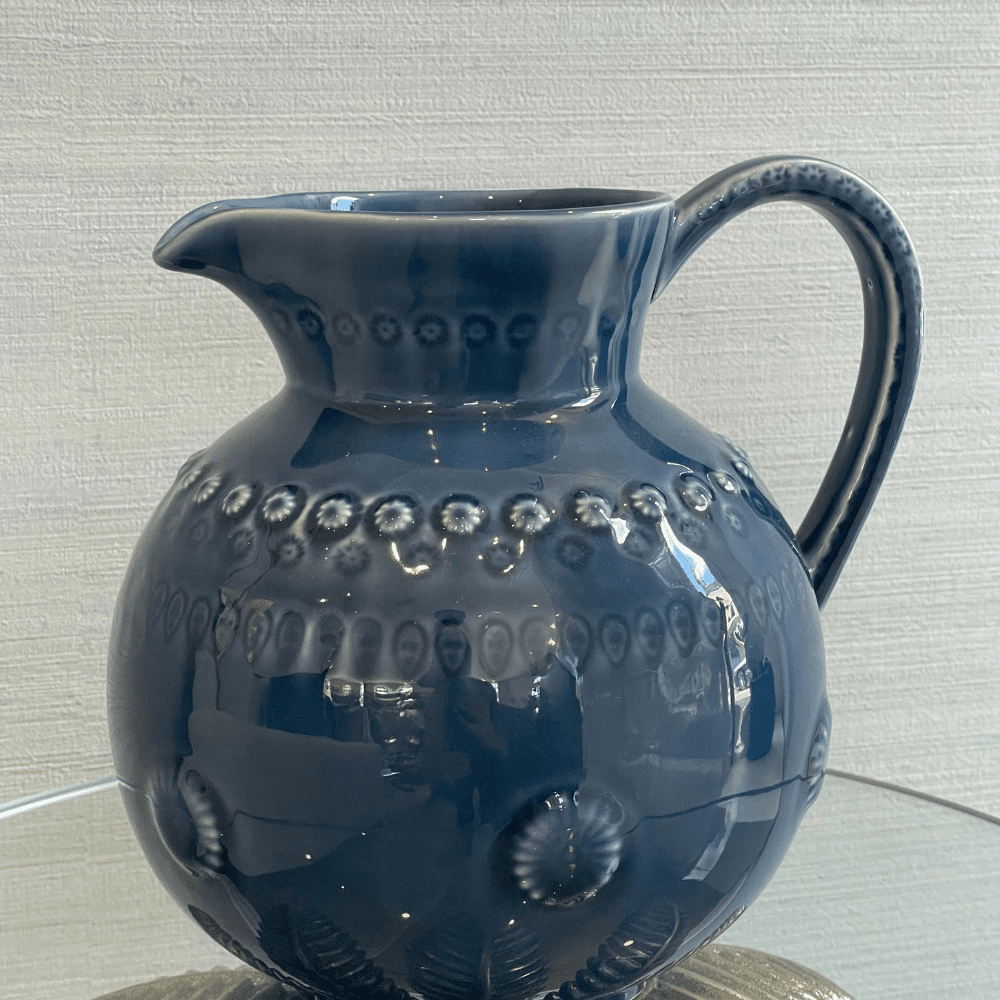 Bordallo Pinheiro Azul Blue Jug - Gaudion Furniture