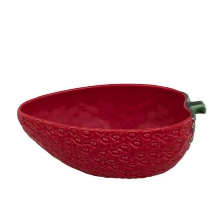 Bordallo Pinheiro BOWL Bordallo Pinheiro Strawberry Split Bowl