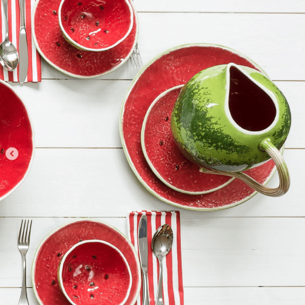 Bordallo Pinheiro Watermelon Jug - Gaudion Furniture