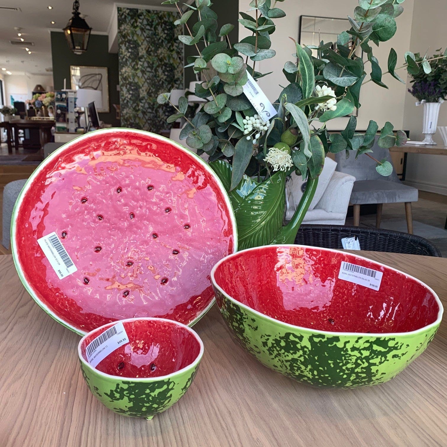 Bordallo Pinheiro Watermelon Plate 21cm - Gaudion Furniture