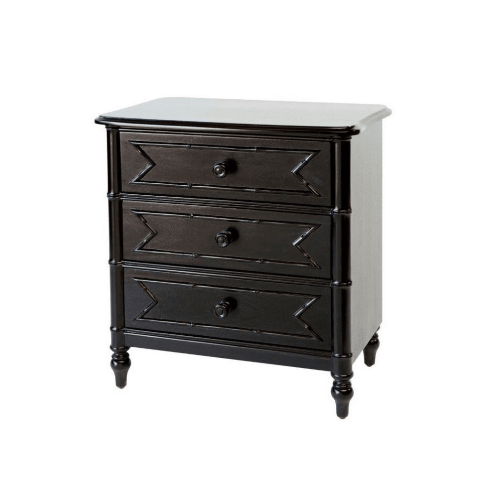 Cayman Bedside 3 Drawers 2 colours - Gaudion Furniture