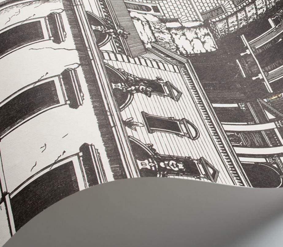 Cole and Son Wallpaper Riflesso 114/20040 Wallpaper Cole and Son Fornasetti Riflesso Wallpaper