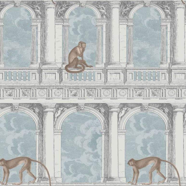 114/8015 Procuratie Con Vista Cole and Son Fornasetti Procuratie Con Vista Wallpaper 2 colour