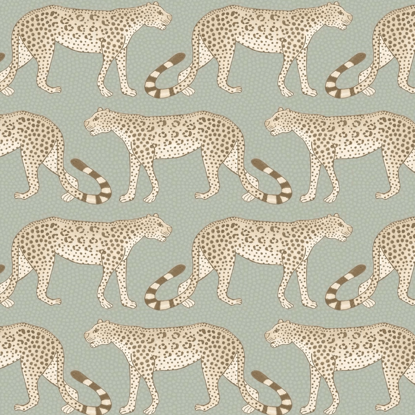 Leopard Walk Wallpaper 109/2009 Cole and Son Ardmore Leopard Wallpaper 5 Colours