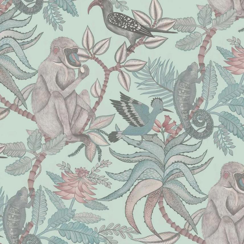 Cole & Son Wallpaper Savati 109/1004 Wallpaper Roll Cole and Son Ardmore Savuti Wallpaper 6 Colours