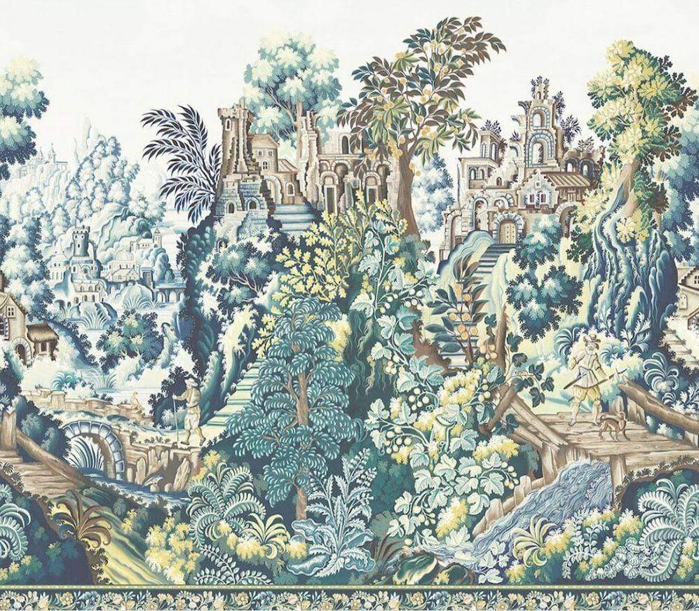 Cole and Son Historic Royal Palaces Grand Masters Vendure Tapestry Wallpaper