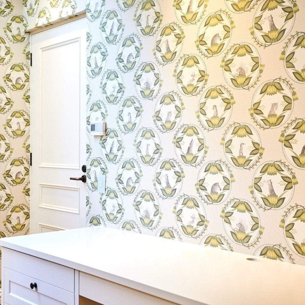 Cole & Son Ardmore Cameos Wallpaper 4 Colours - Gaudion Furniture