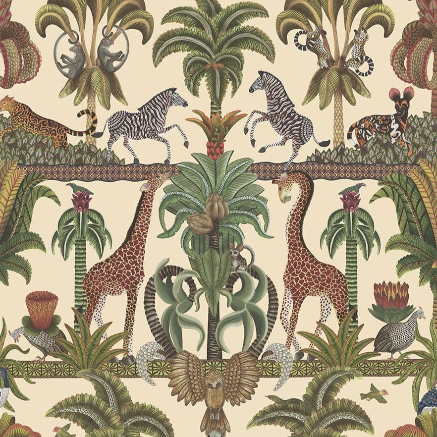 Cole & Son Ardmore Jabula Afrika Kingdom Wallpaper 3 Colours - Gaudion Furniture