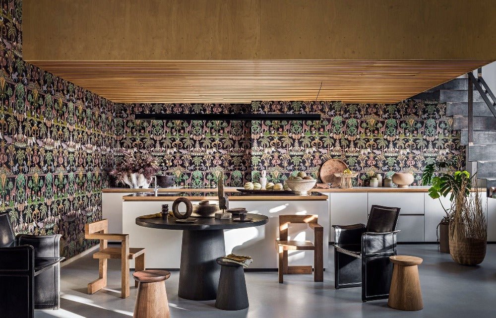Cole & Son Ardmore Jabula Afrika Kingdom Wallpaper 3 Colours - Gaudion Furniture