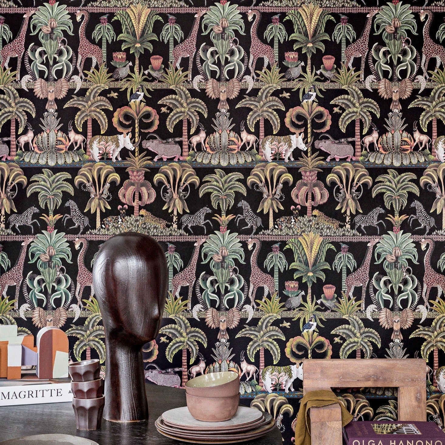Cole & Son Ardmore Jabula Afrika Kingdom Wallpaper 3 Colours - Gaudion Furniture