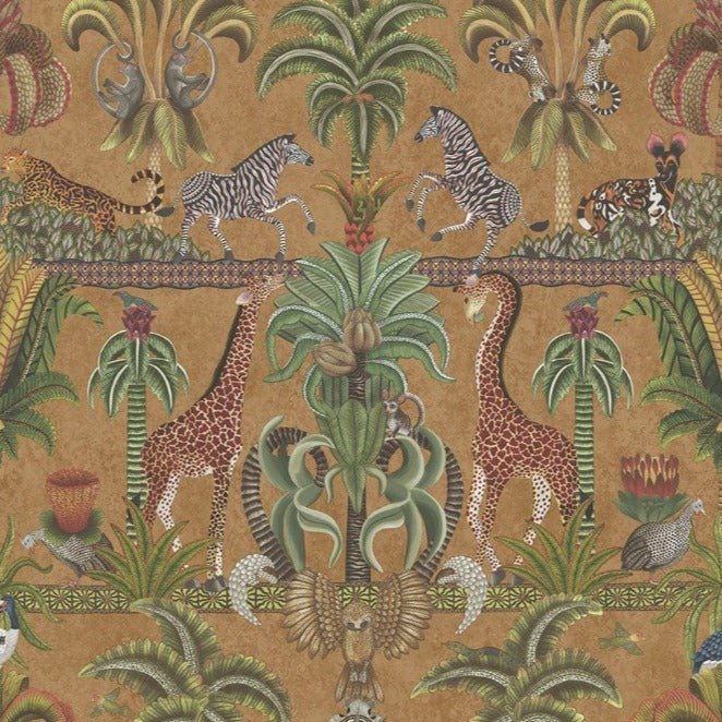 Cole & Son Ardmore Jabula Afrika Kingdom Wallpaper 3 Colours - Gaudion Furniture