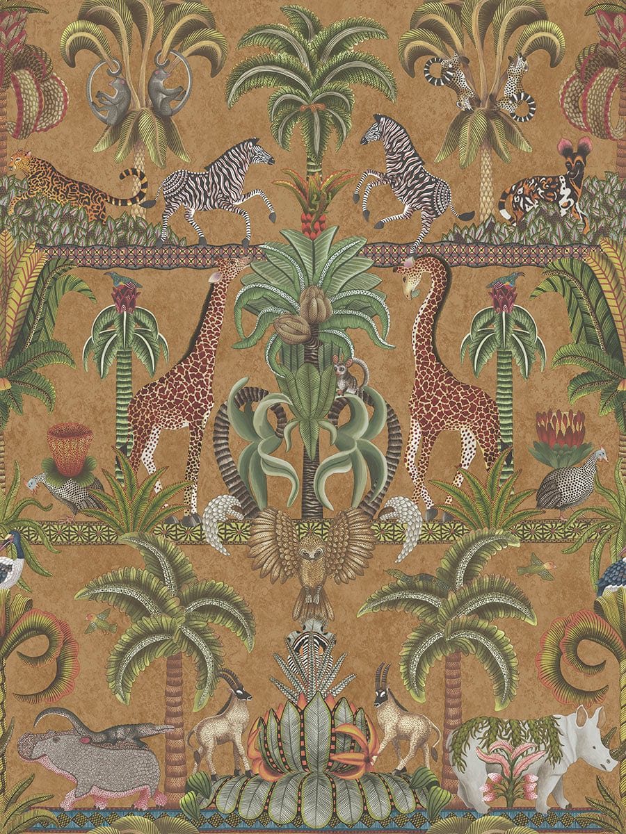 Cole & Son Ardmore Jabula Afrika Kingdom Wallpaper 3 Colours - Gaudion Furniture