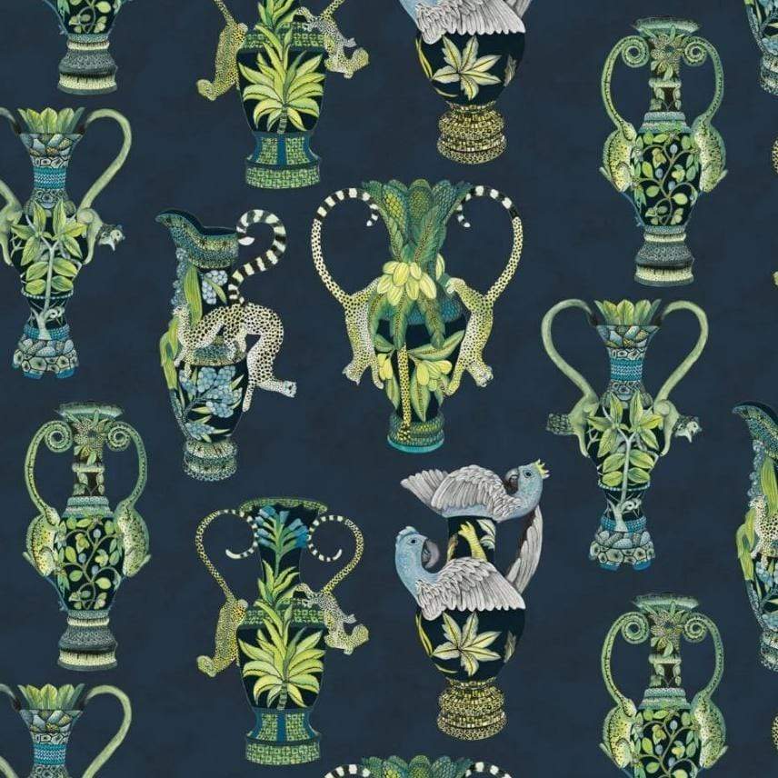 Cole & Son Ardmore Khulu Vases Wallpaper 4 Colours - Gaudion Furniture