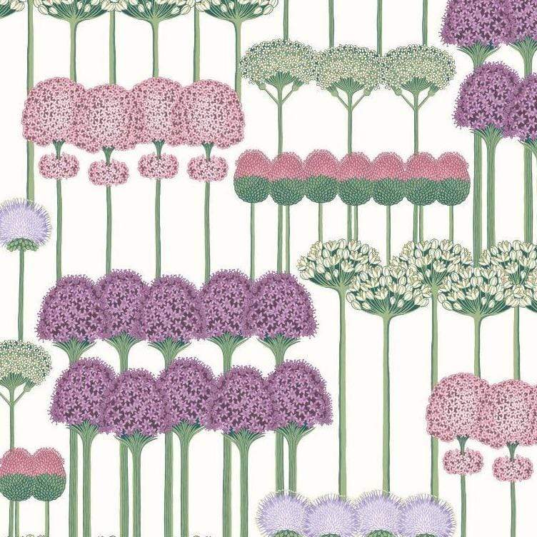 Cole & Son Botanical Botanica Allium Wallpaper 4 colours - Gaudion Furniture