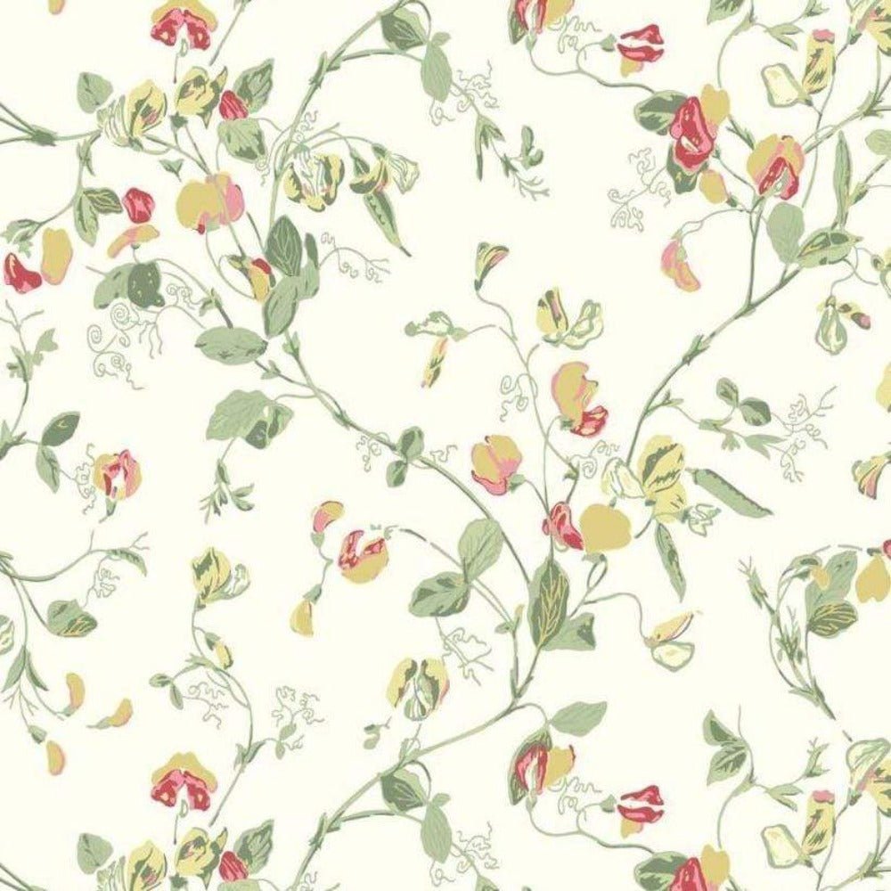 Cole & Son Botanical Botanica Sweet Pea Wallpaper 6 Colours - Gaudion Furniture