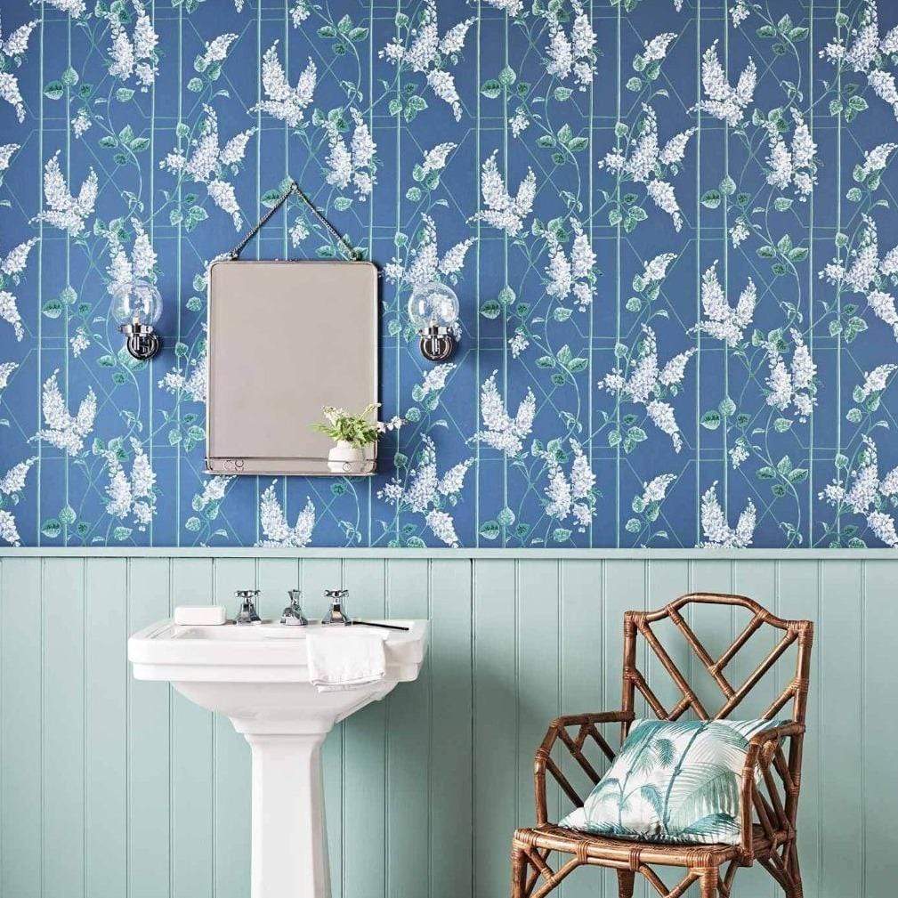 Cole & Son Botanical Botanica Wisteria Wallpaper 5 colours - Gaudion Furniture