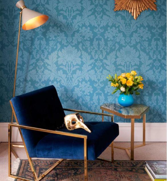 Cole & Son Fonteyn Wallpaper 7 Colours - Gaudion Furniture