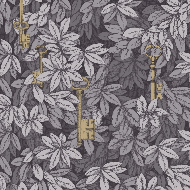 Cole & Son Fornasetti Chiavi Segrete Wallpaper 6 Colours - Gaudion Furniture