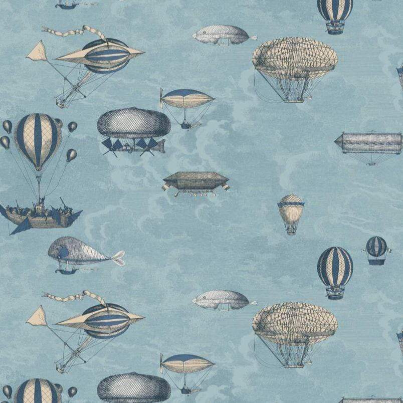 Cole & Son Fornasetti Macchine Volanti Wallpaper 4 Colours - Gaudion Furniture